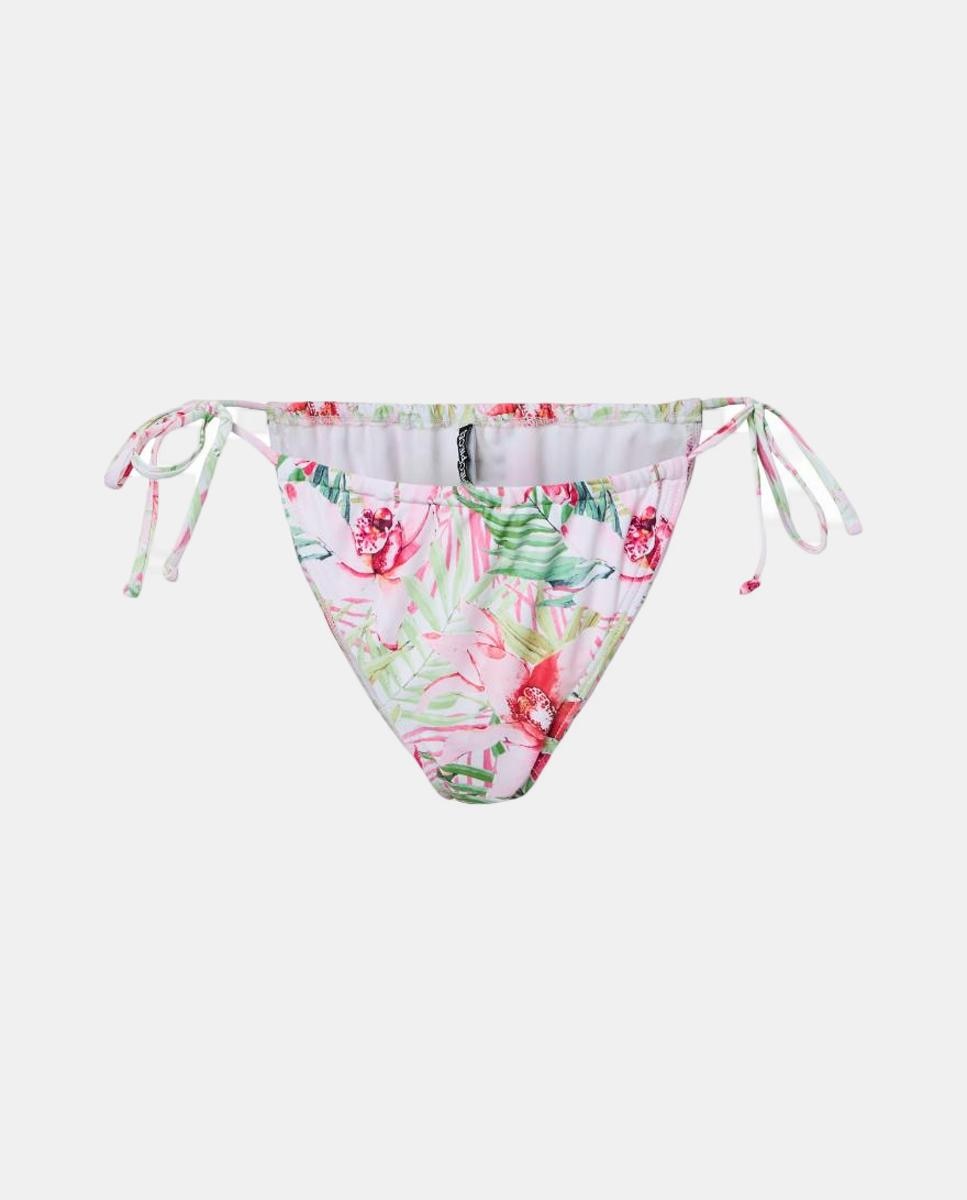 Tanga com Estampado Tropical Rosa-claro-3