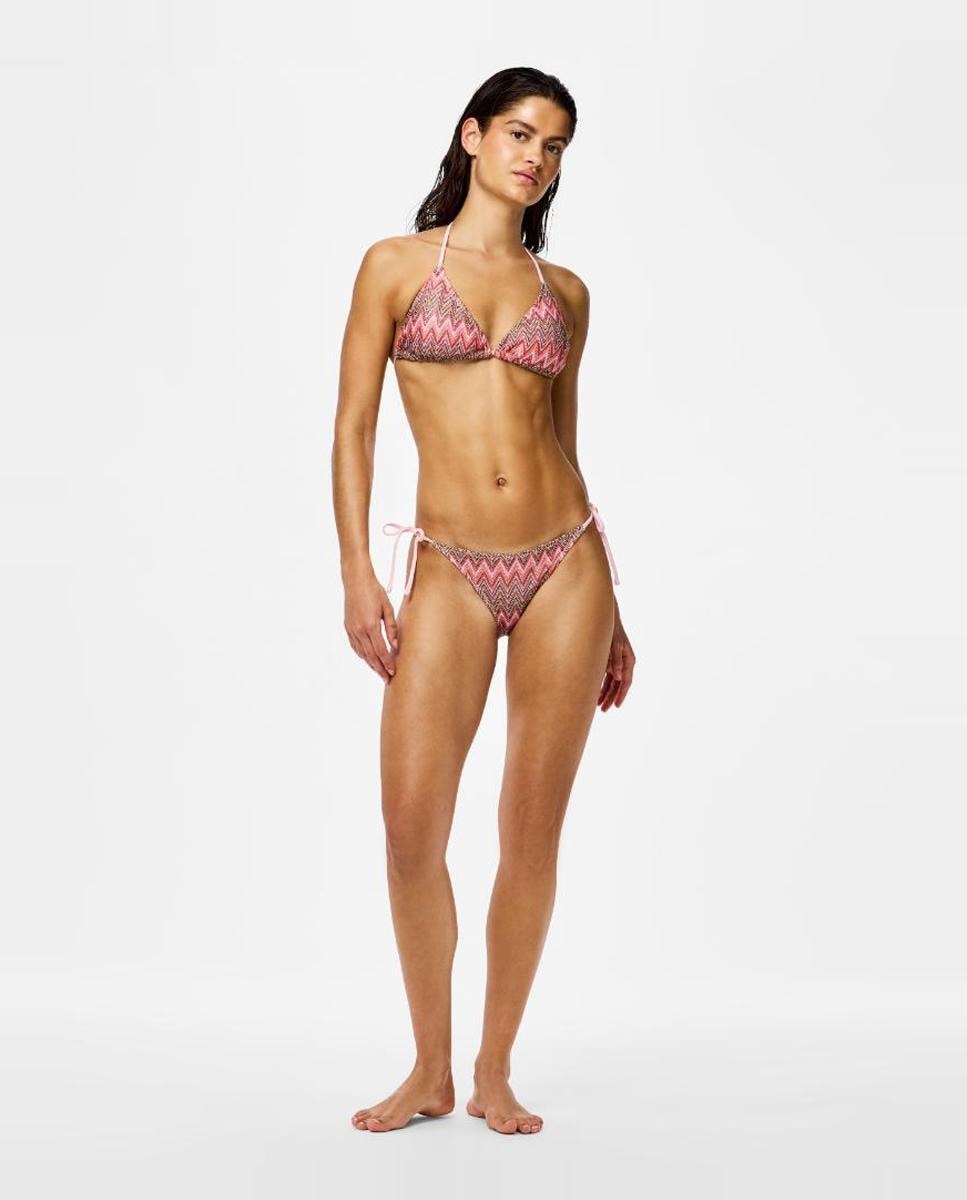 Tanga de Crochet Rosa-4