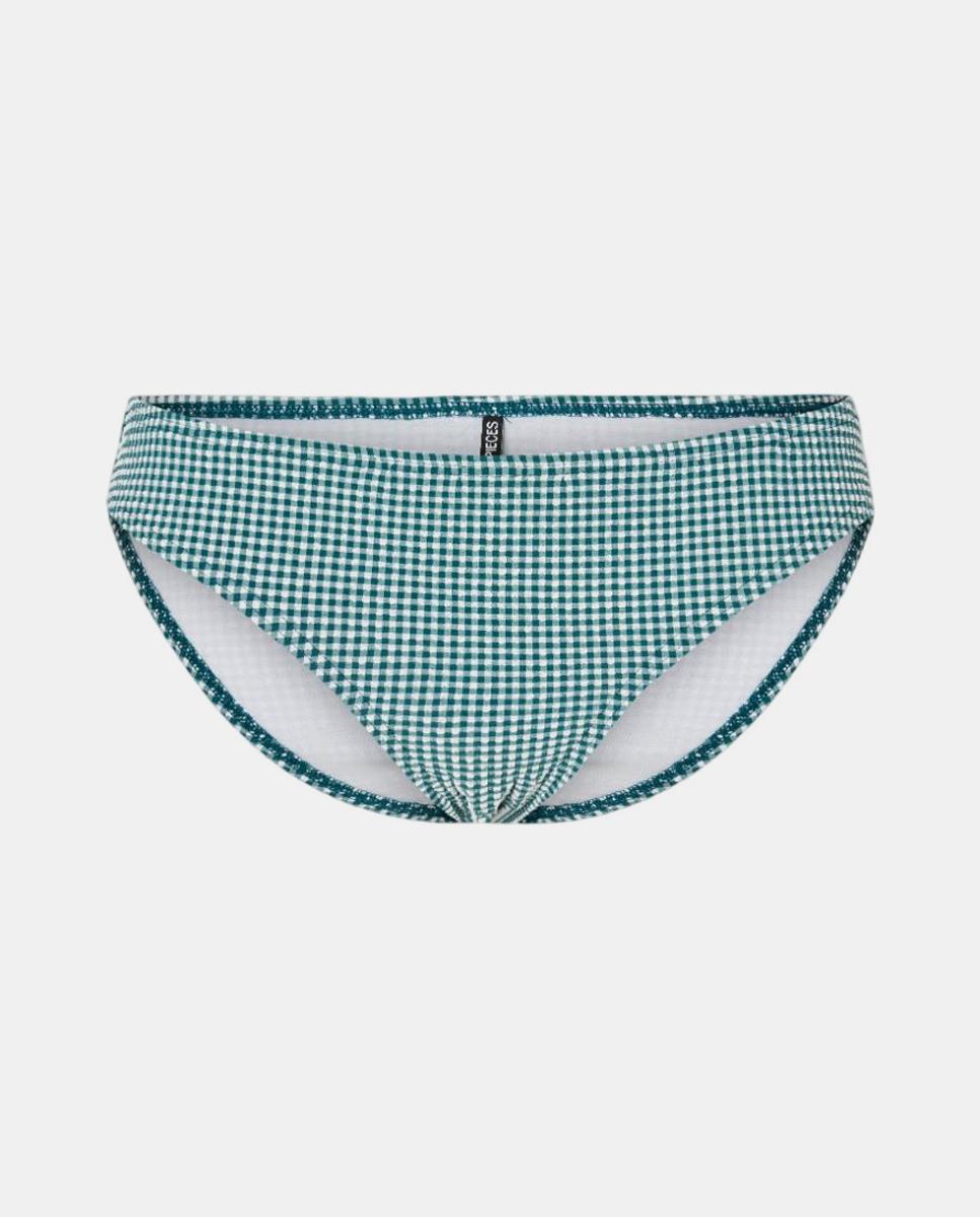 Tanga aos Quadrados Vichy Verde-escuro-5