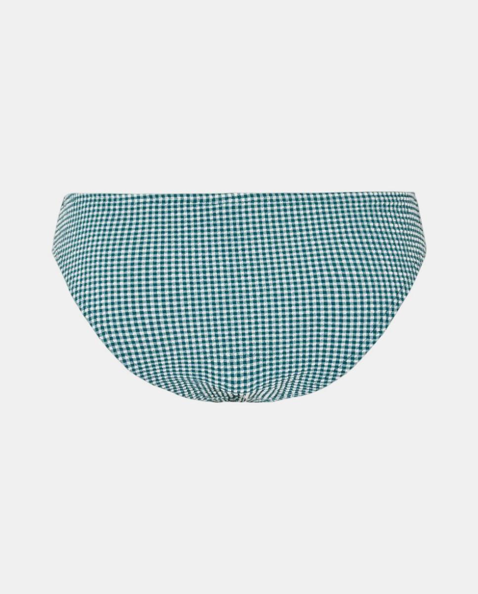 Tanga aos Quadrados Vichy Verde-escuro-6