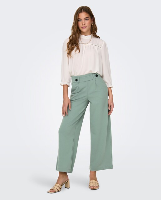 Imagen 0 de Pantalón de mujer largo de corte ancho