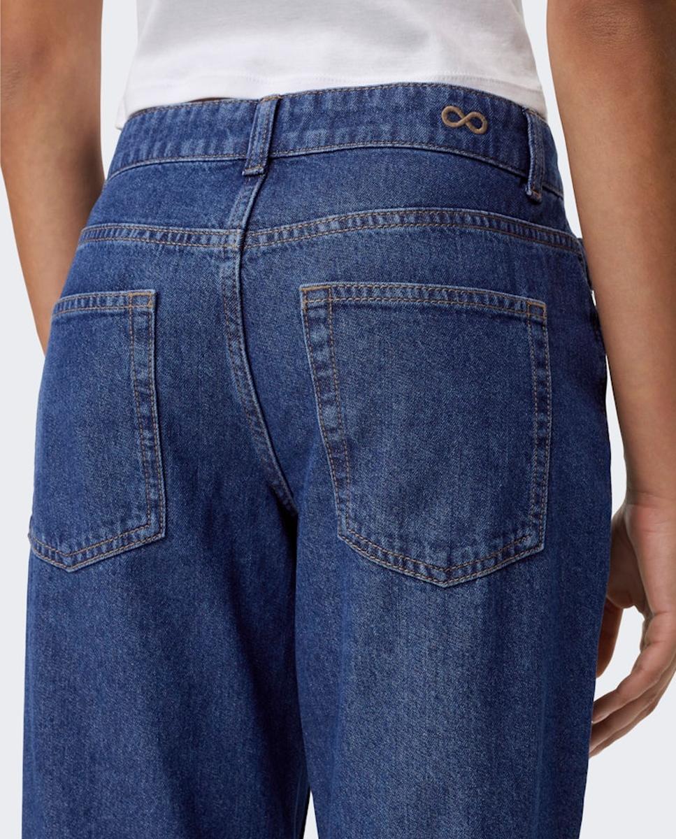 Jeans Straight Fit Azul-marinho-4