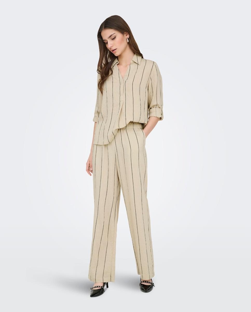 jdy - Pantalón de mujer largo recto.