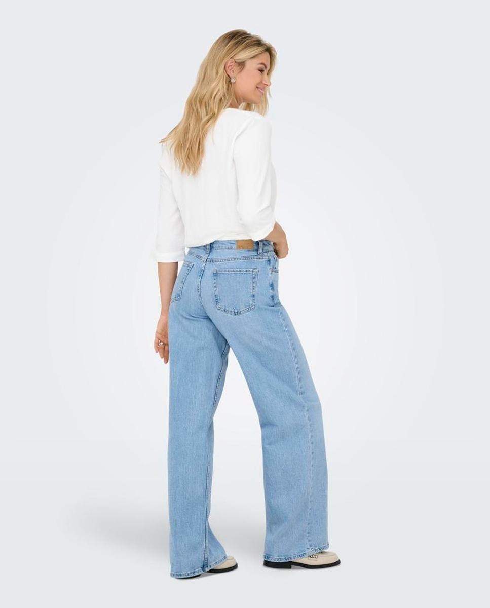 Jeans largas Azul-claro-3