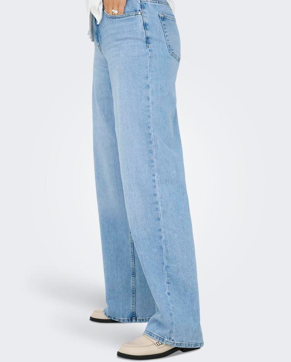 Jeans largas Azul-claro-4
