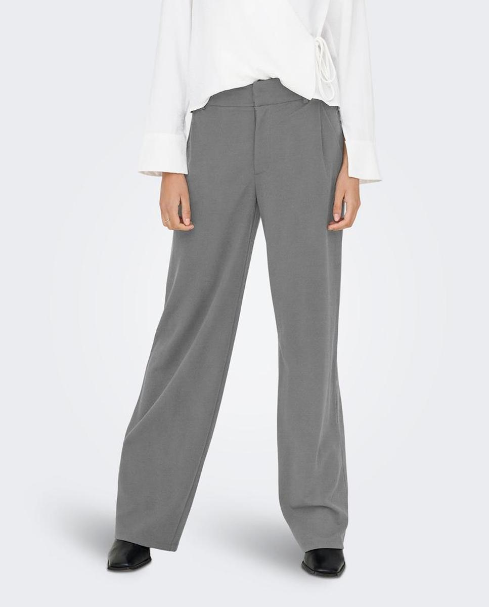 Imagen 0 de Pantalón de mujer fluido Gris