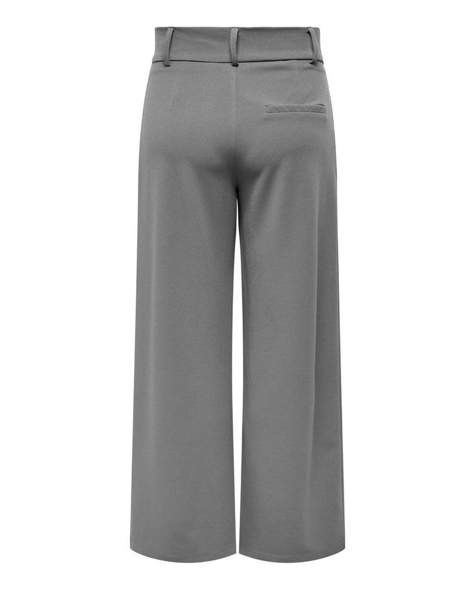 Pantalón de mujer fluido - jdy - Gris Gris-5