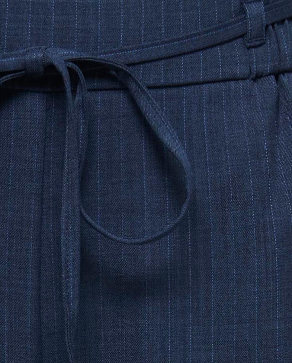 Pantalón de mujer tapered fit con cintura alta - jdy - Azul índigo Azul índigo-5