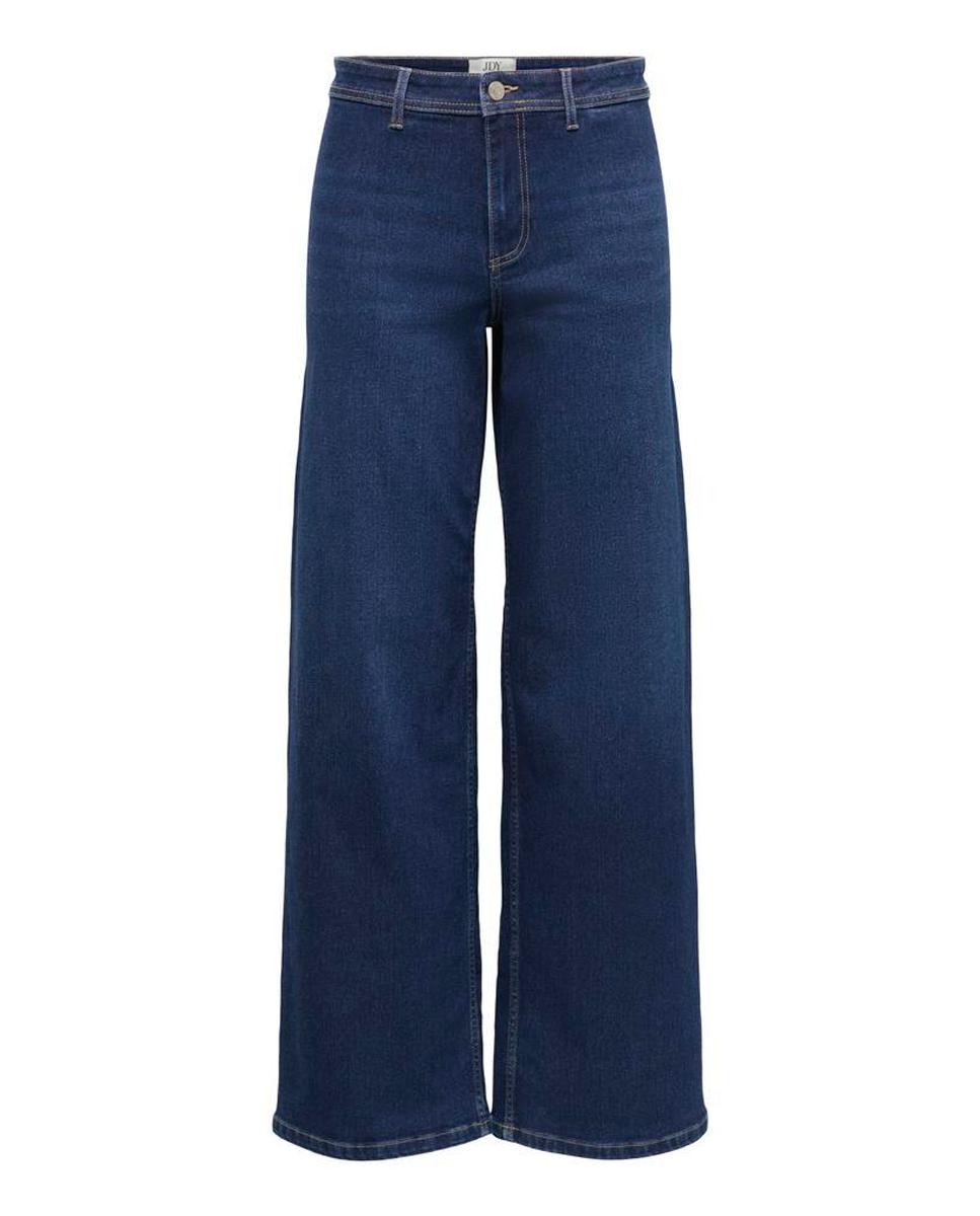 Vaquero denim wide leg de mujer - jdy - Azul marino Azul marino-1