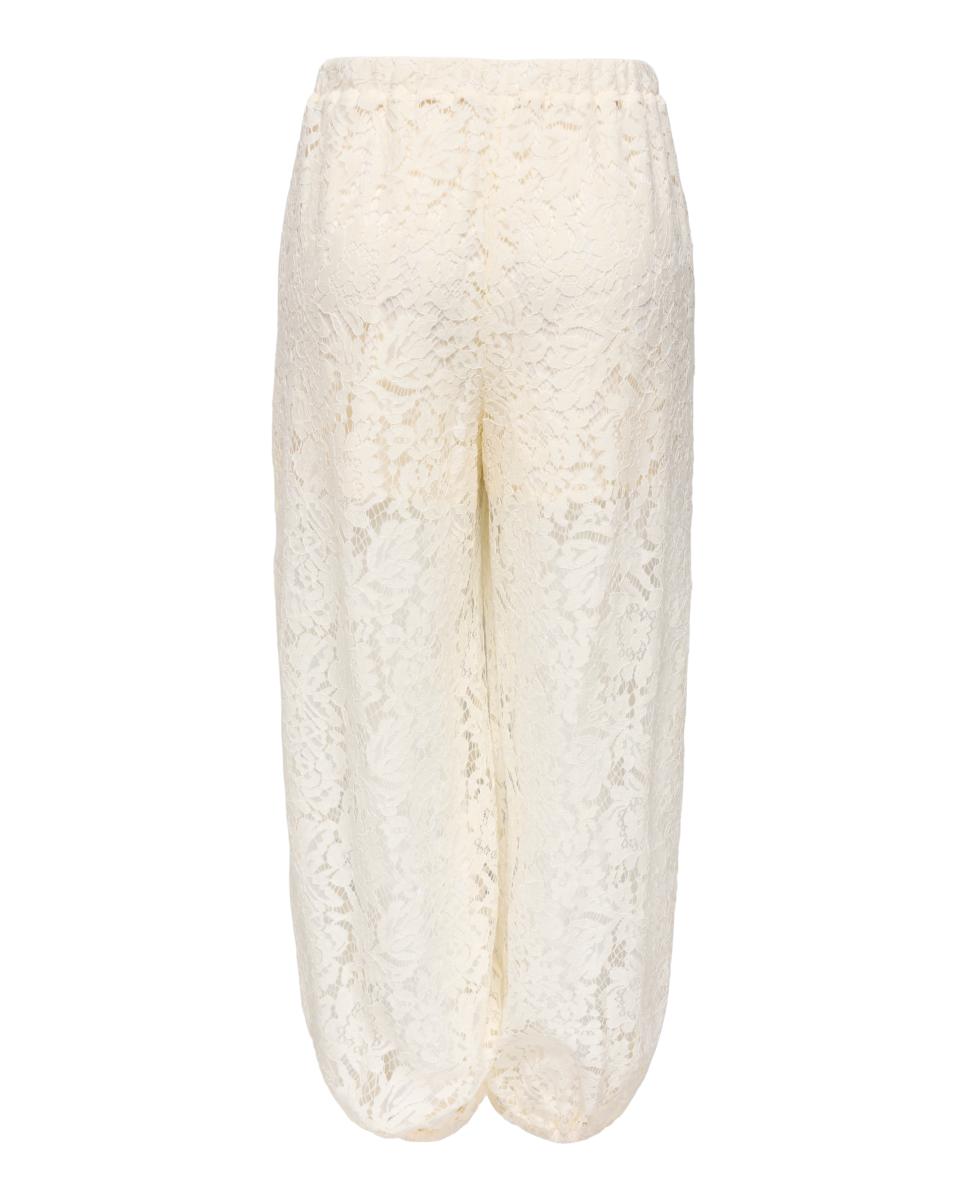 Pantalón de mujer bombacho encaje - jdy - Beige Beige-7