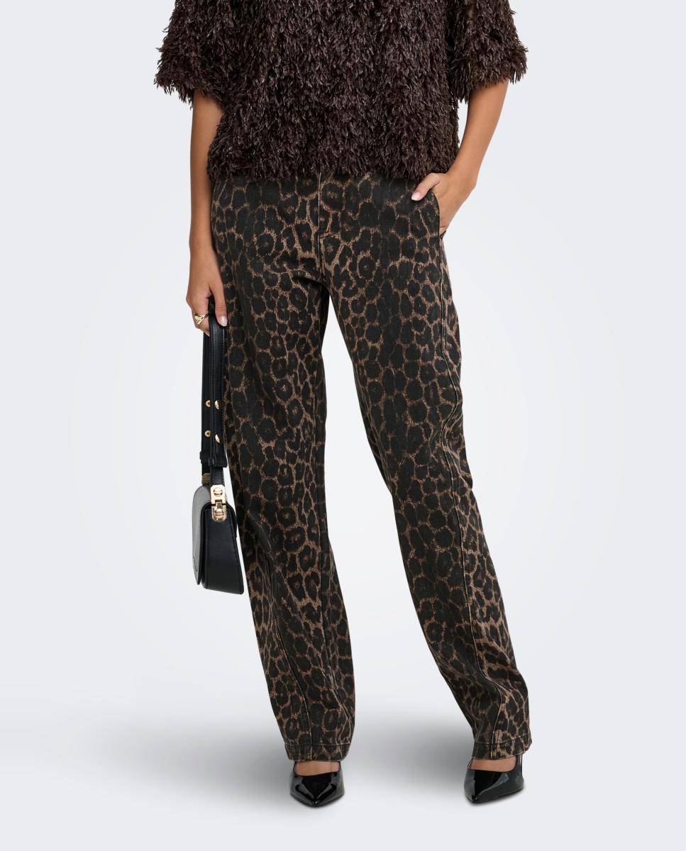 Vaquero denim barrel de mujer - jdy - Negro Negro-2