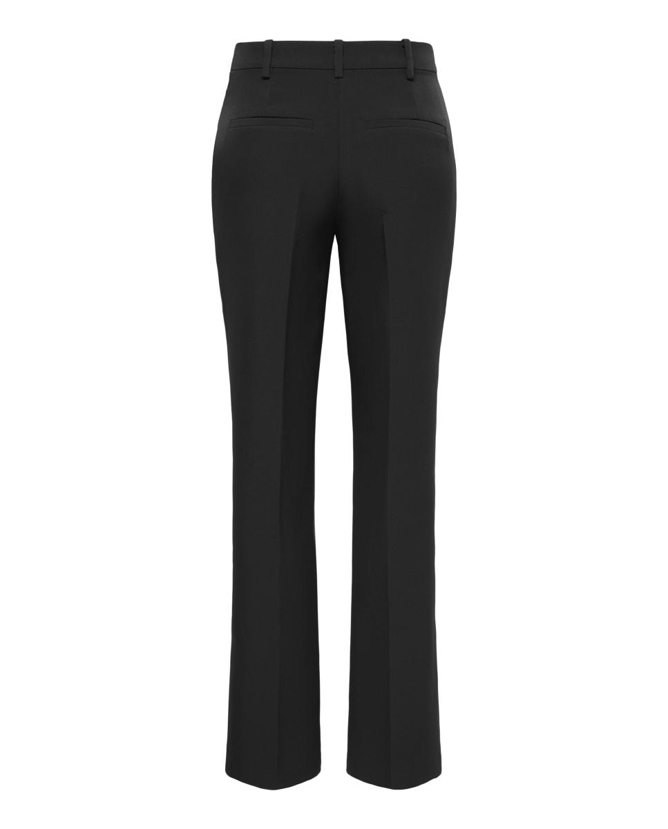 Pantalón de mujer campana con cierre de lazada - jdy - Negro Negro-7