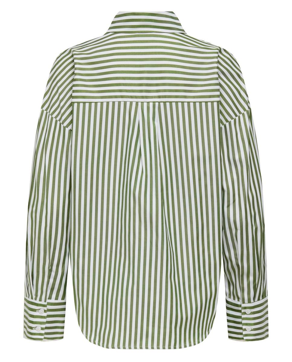 Camisa de mulher com manga comprida e fecho de botões Bordeaux-4