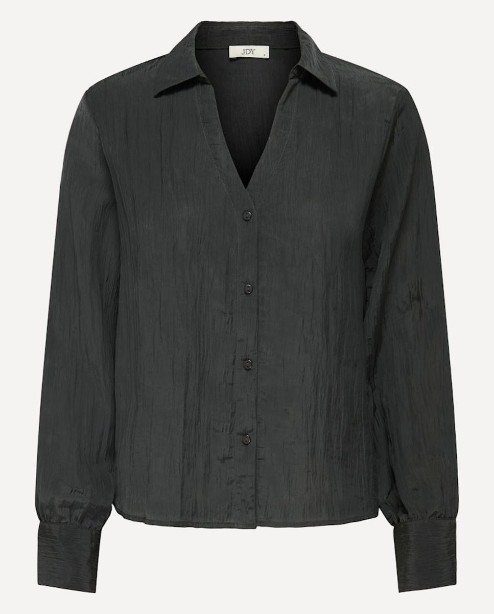 Camisa de Manga Comprida Preto-5