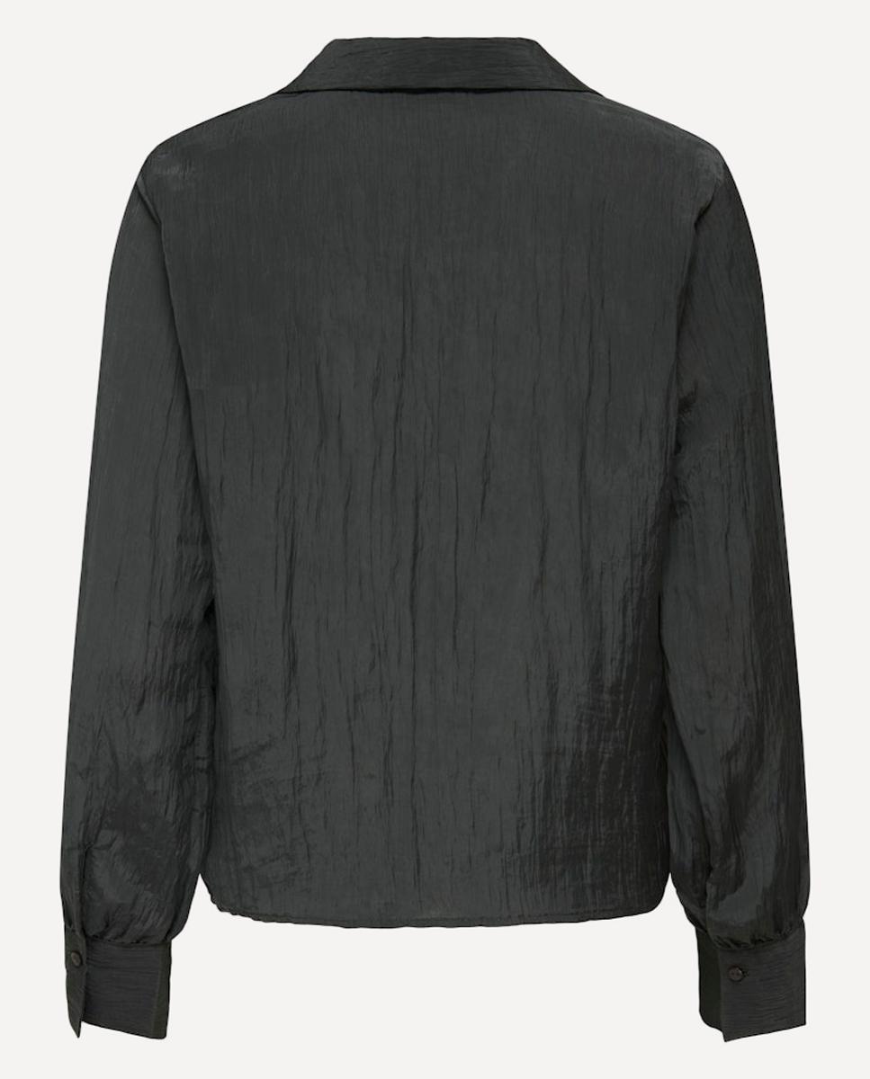 Camisa de Manga Comprida Preto-6