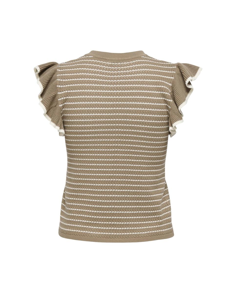 Top de mujer de punto con volantes - jdy - Topo Topo-7