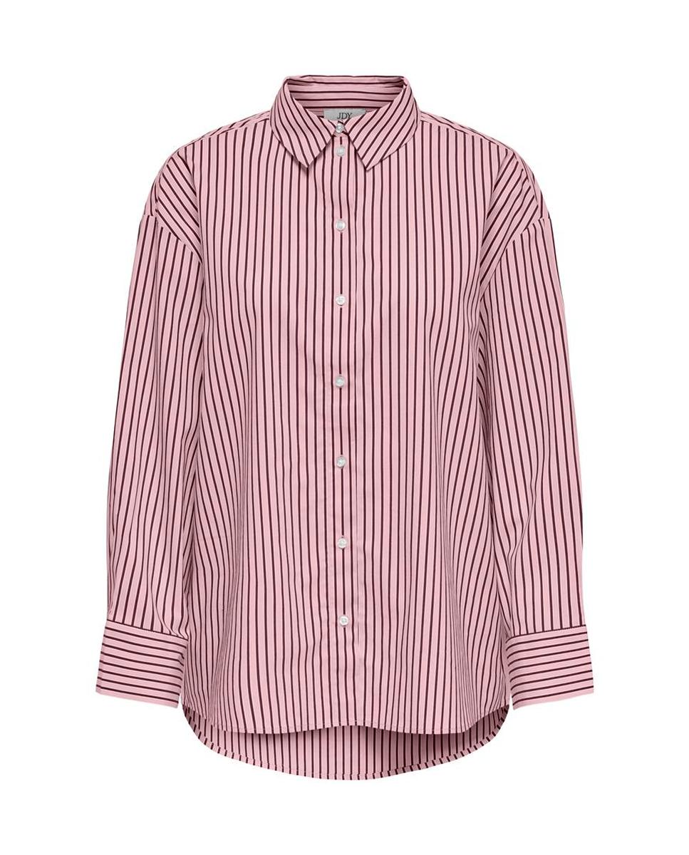 Imagem 0 de Camisa oversize às riscas