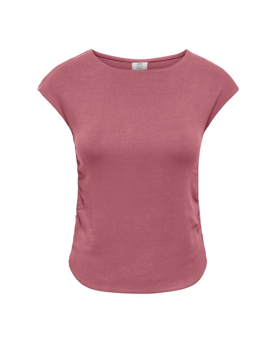 Top de mujer sin mangas con cuello redondo - jdy - Rosa Rosa-4