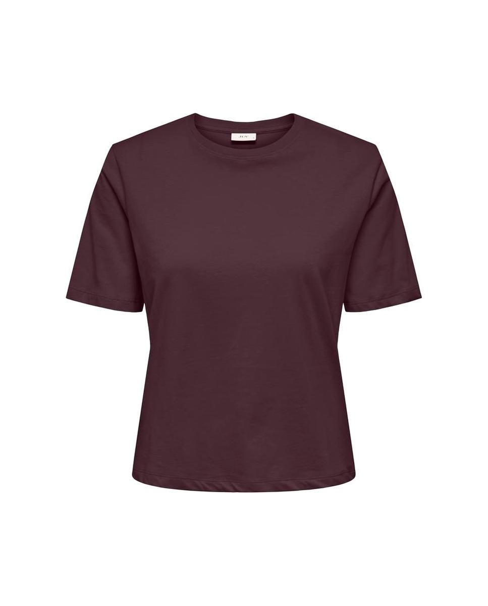 Imagem 0 de T-shirt de mulher com manga curta e decote redondo