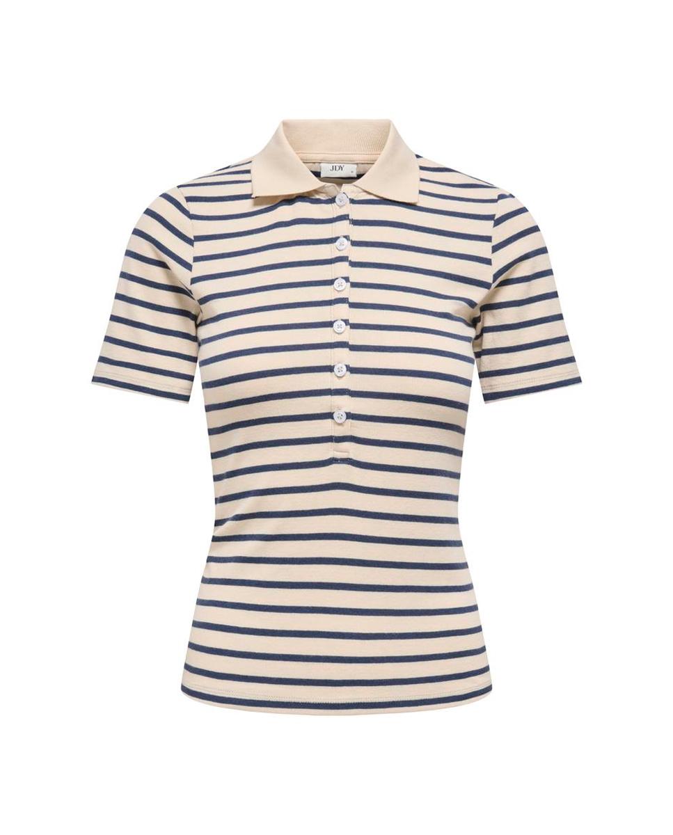 Imagem 0 de Polo de Manga 3/4 com Colarinho de Camisa