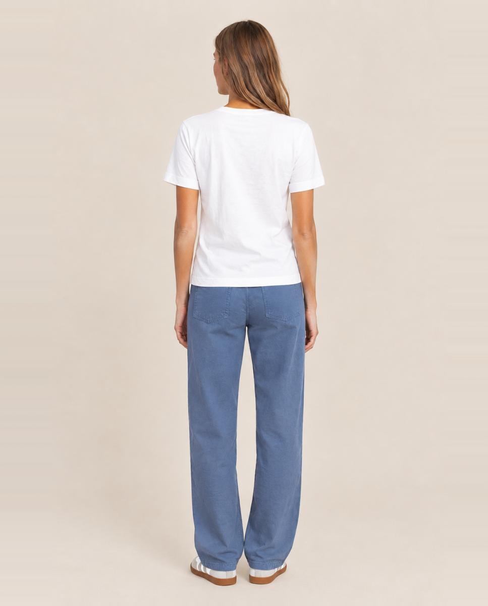 Camiseta de mujer de manga corta - jdy - Blanco hielo Blanco hielo-3