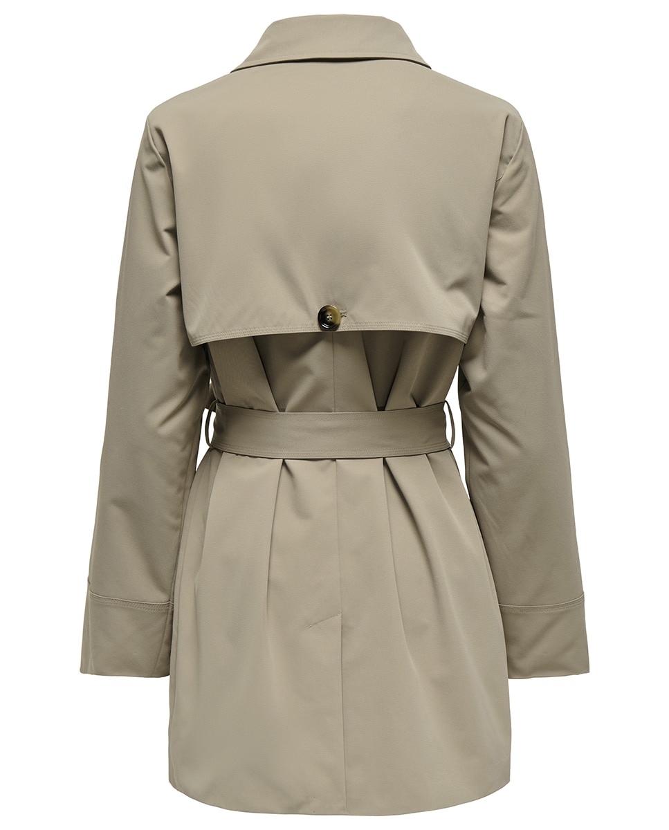 Gabardine com Cinto Bege-6
