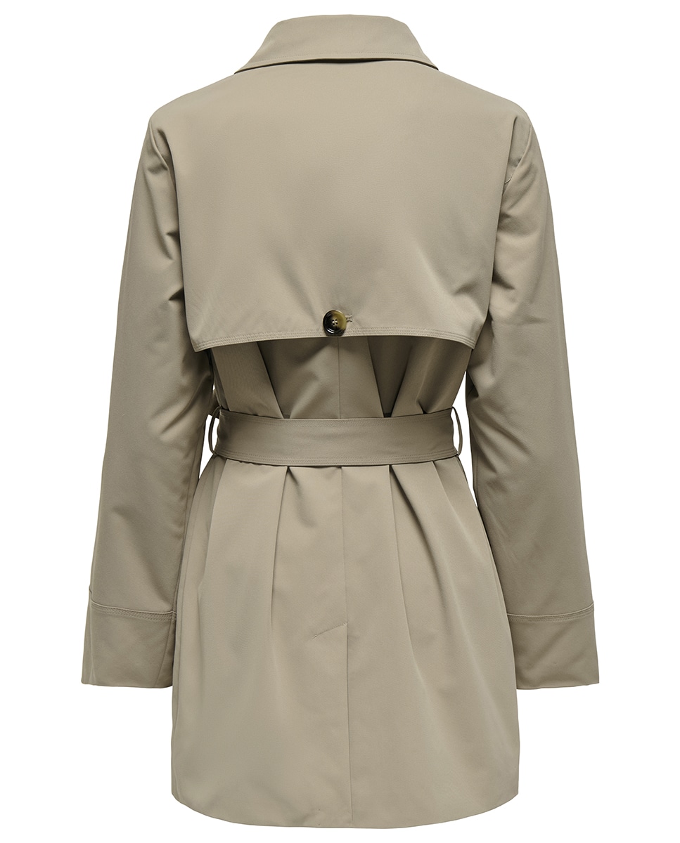 Gabardine com Cinto Bege-6
