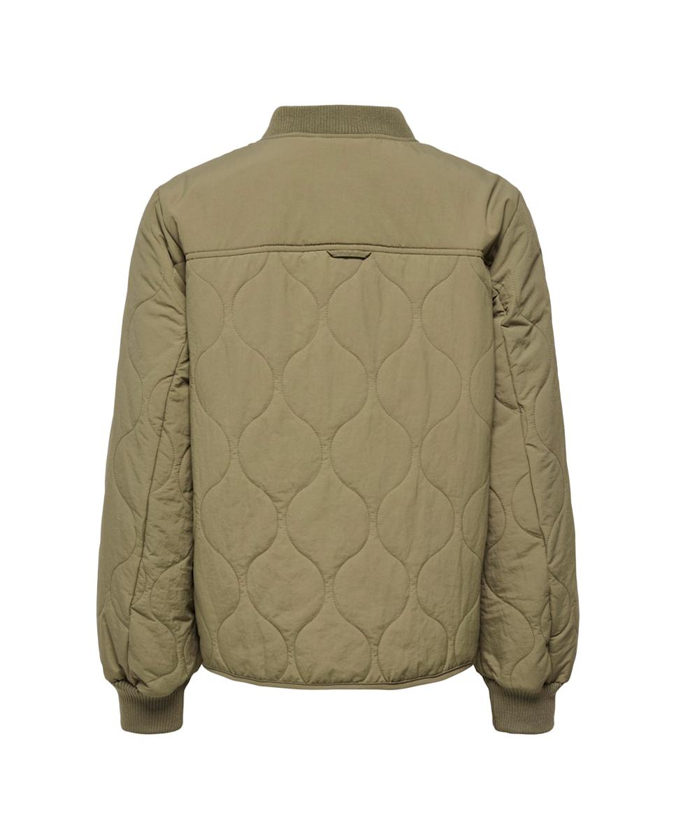 Chaqueta de mujer acolchada tipo bomber - jdy - Verde Verde-8