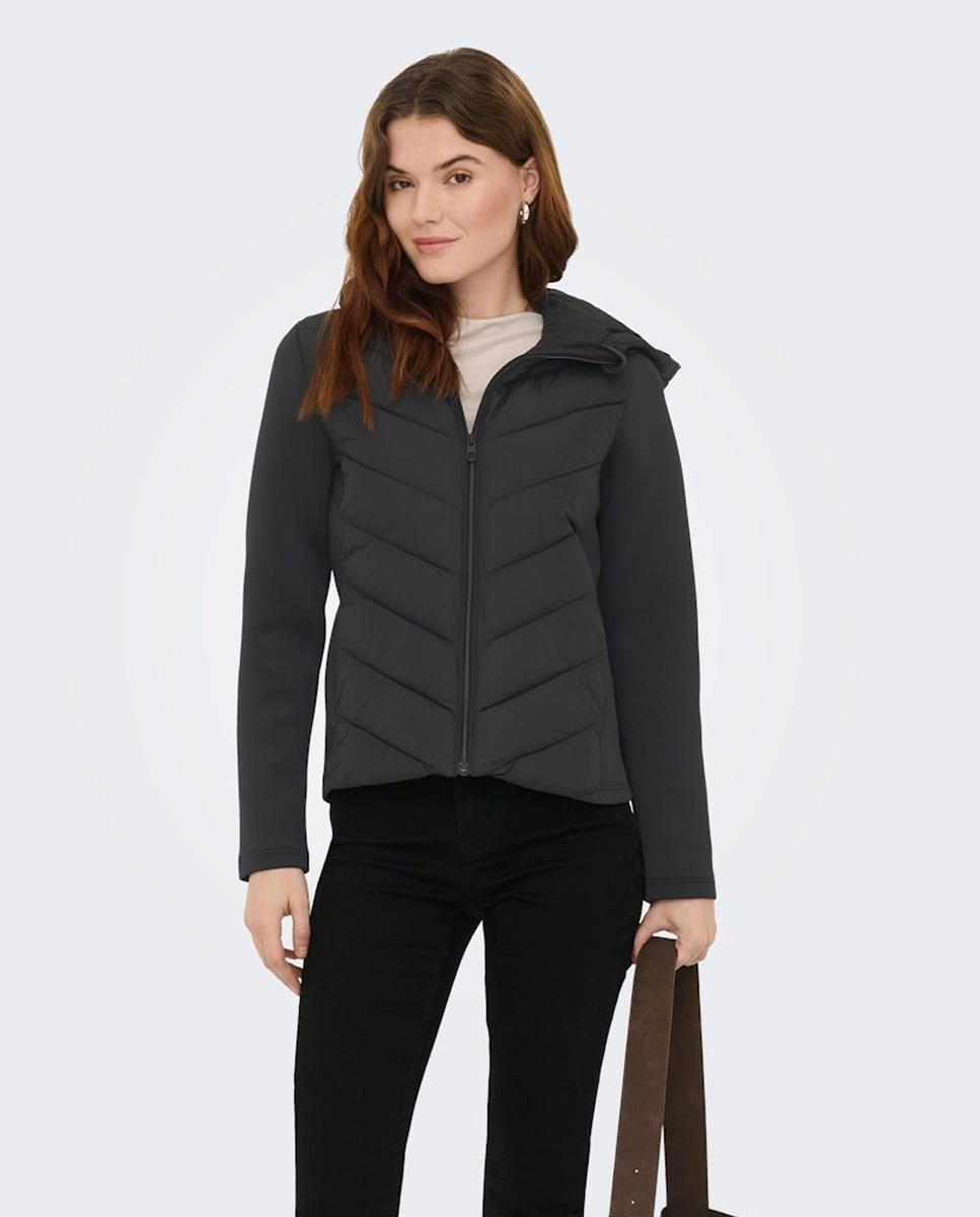 jdy - Chaqueta de mujer acolchada con capucha.