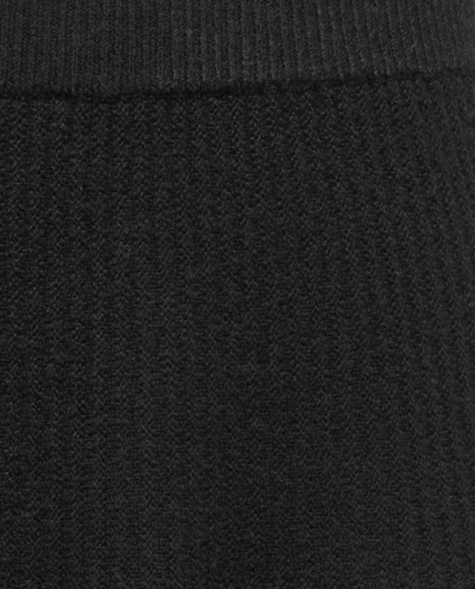 Falda de punto con cintura alta - jdy - Negro Negro-5