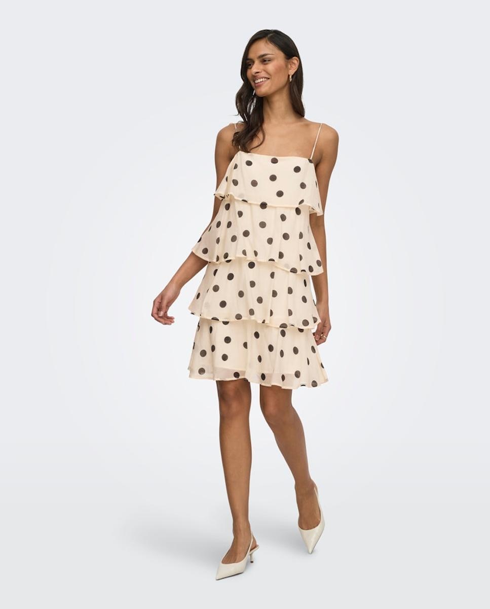 jdy - Vestido corto con volantes.
