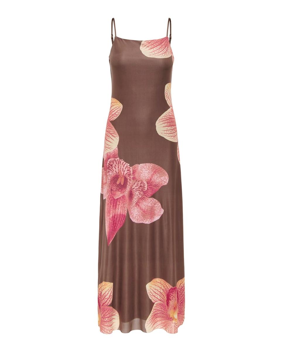 Imagem 0 de Vestido de Malha Comprido de Alças