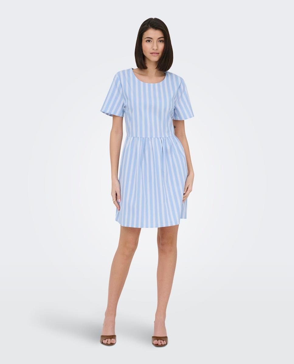 Imagem 0 de Vestido Curto com Corte na Cintura