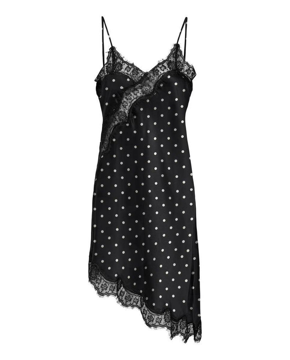 Vestido de alças com decote em bico Branco-4
