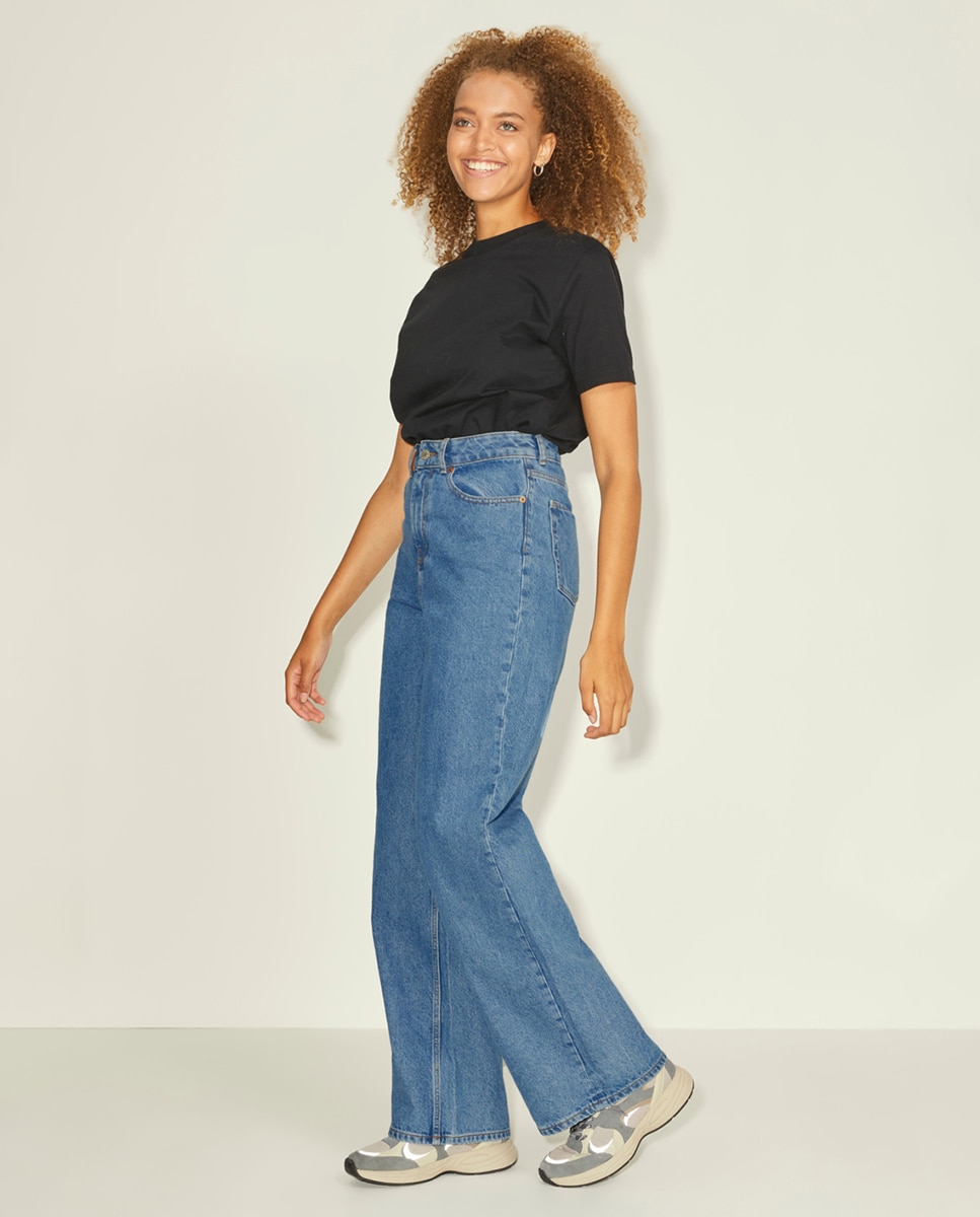 Imagem 0 de Jeans Tóquio largas com cintura subida