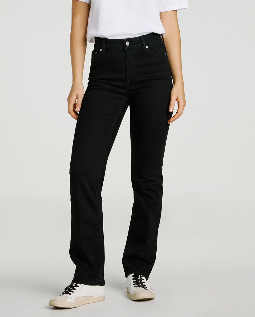 Jeans Nice Regular - Preto Preto-2
