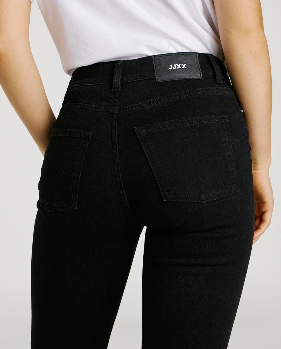 Jeans Nice Regular - Preto Preto-4
