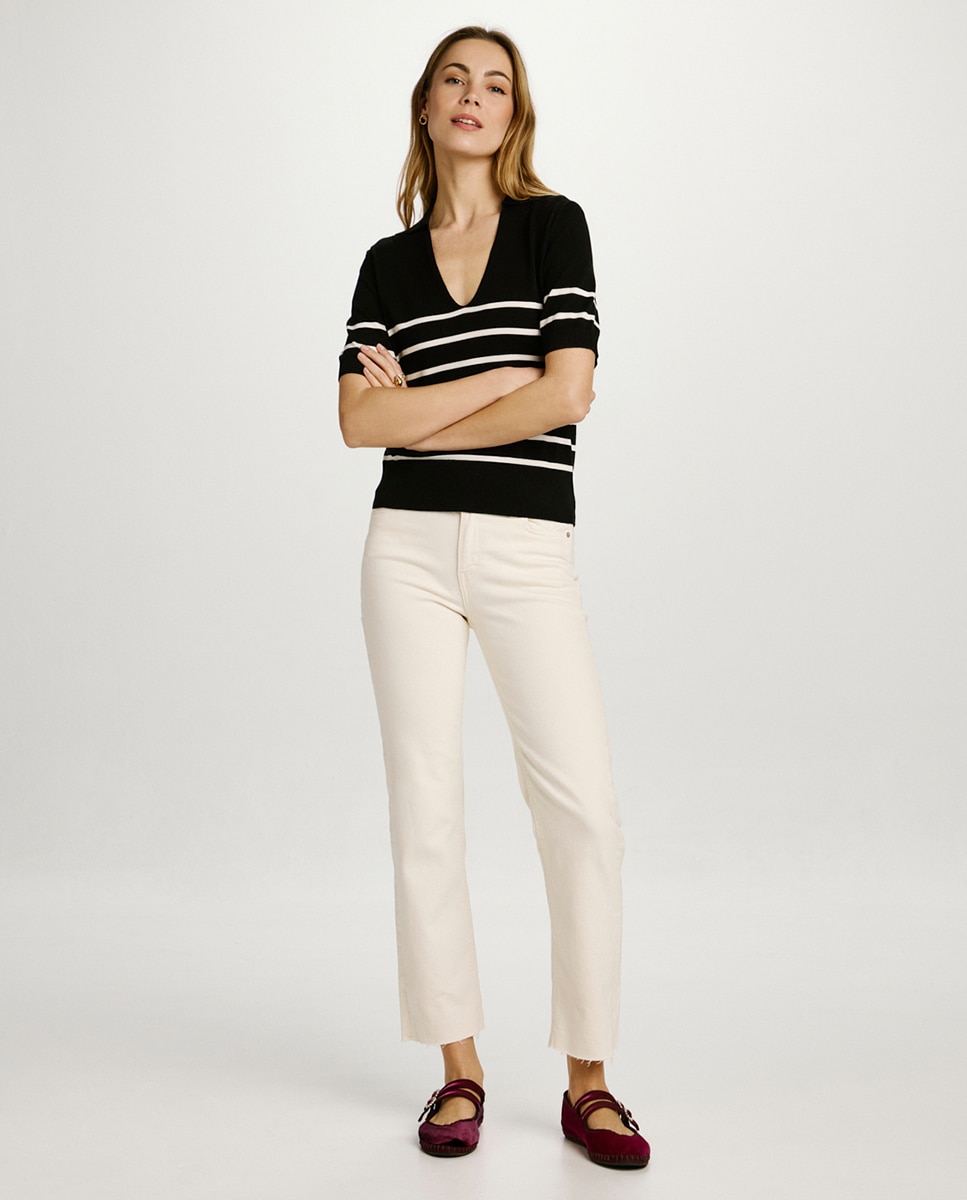 Imagem 0 de Jeans de Cintura Média