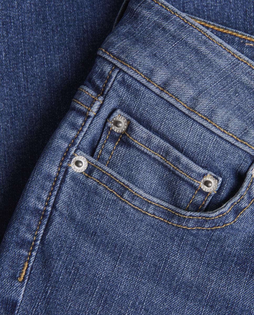 Jeans Regular Slim Azul-7