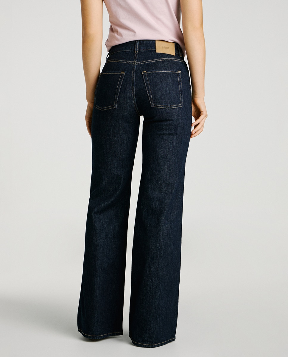 Jeans à Boca de Sino Rome Azul-3