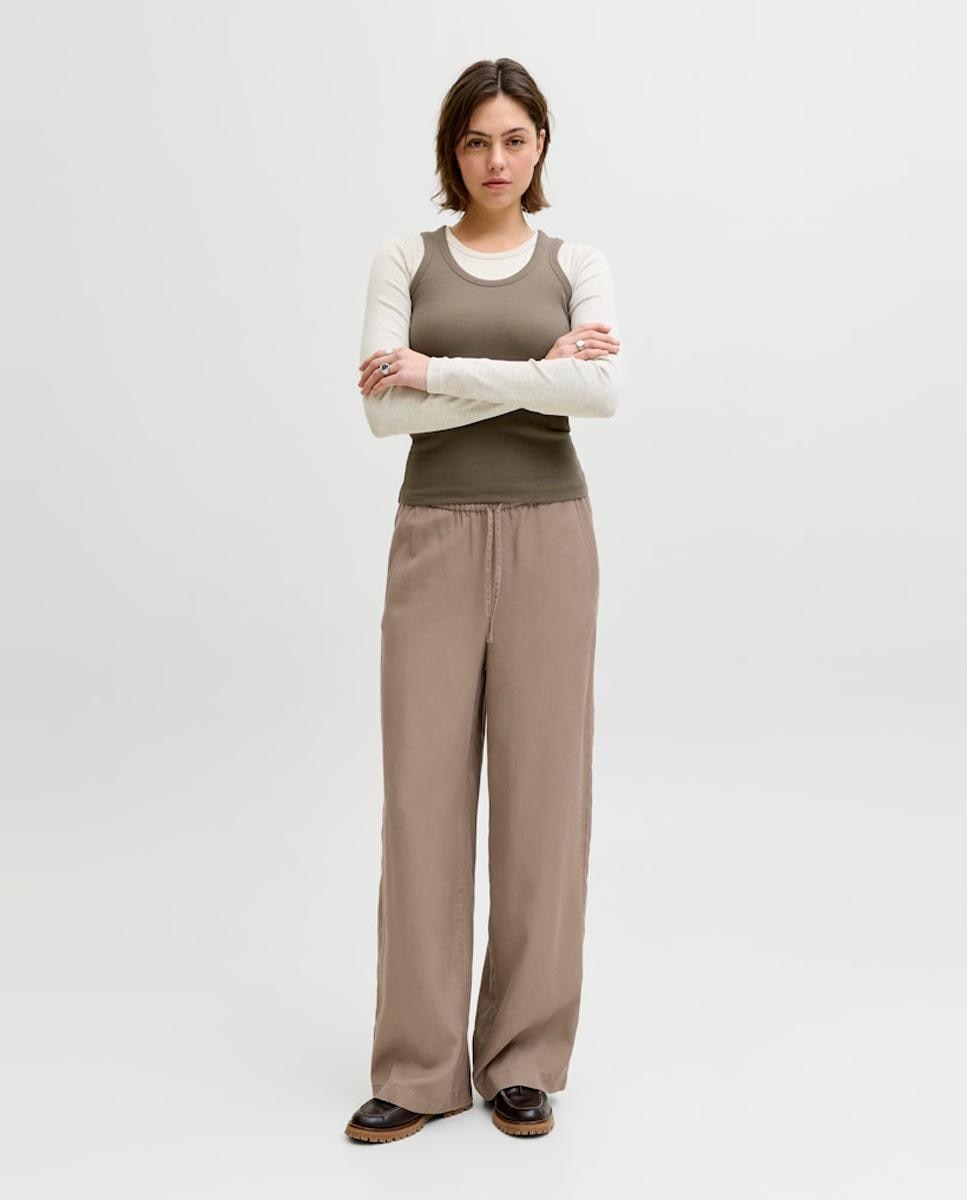Imagem 0 de Calças Fluidas Wide Leg