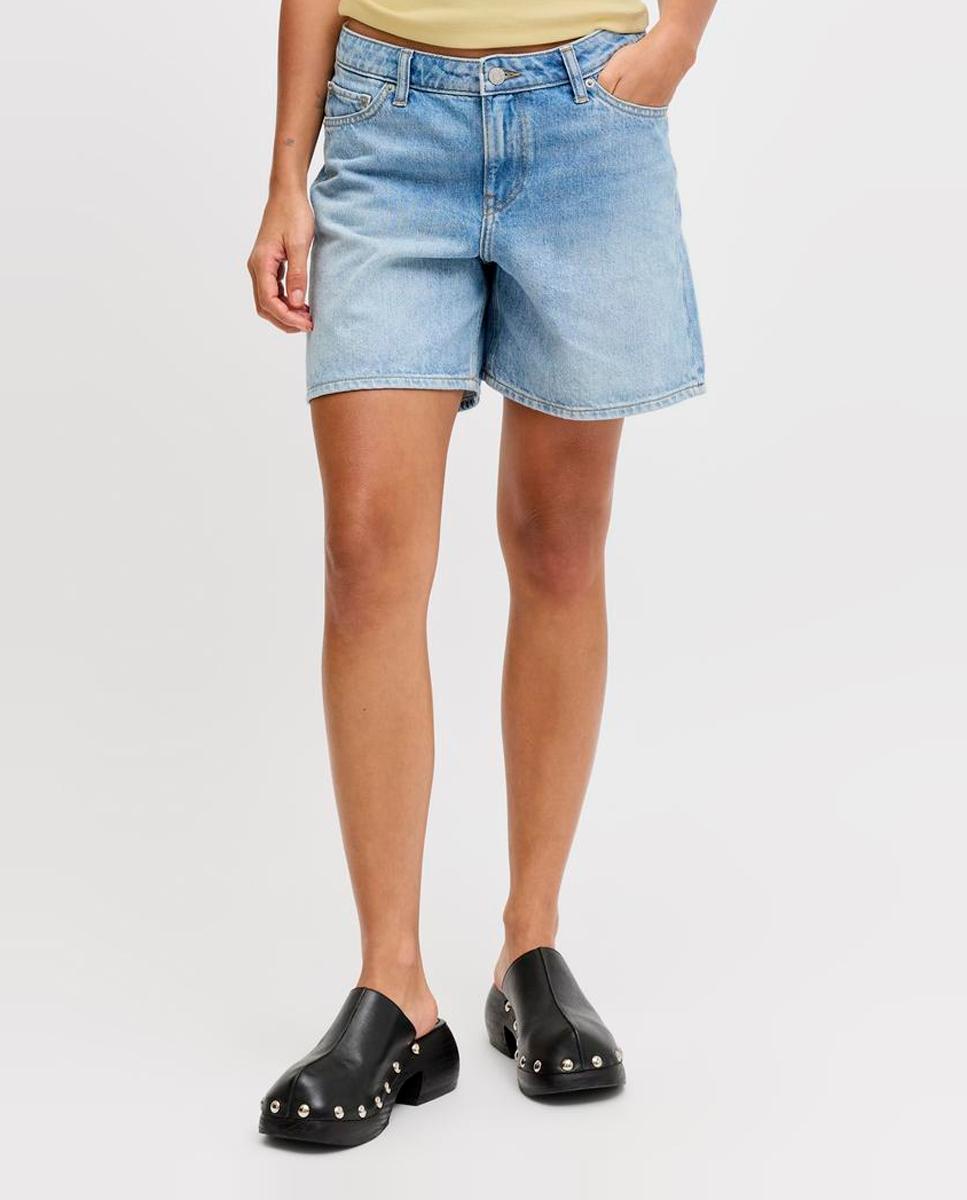 Bermudas de Ganga Loose Fit Azul-claro-2