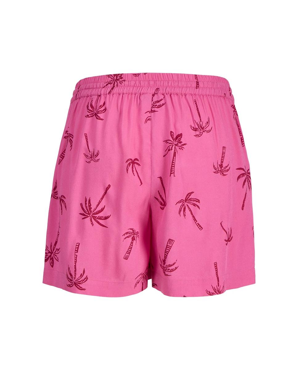 Calções estampados com cintura elástica Rosa-6