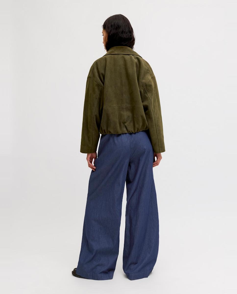 Jeans Fluidas Wide Leg Azul-marinho-4