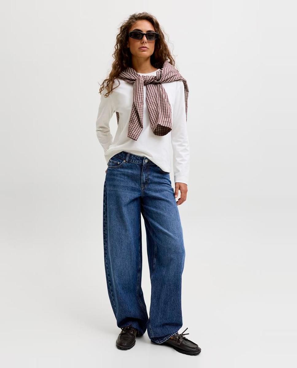 Jeans Fuji Estilo Barrel Azul-5