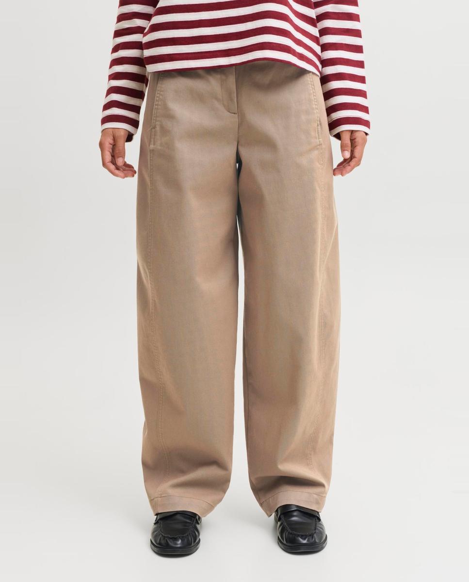 Imagen 2 de Pantalón de mujer - Jack & Jones - Verde pardo Verde pardo