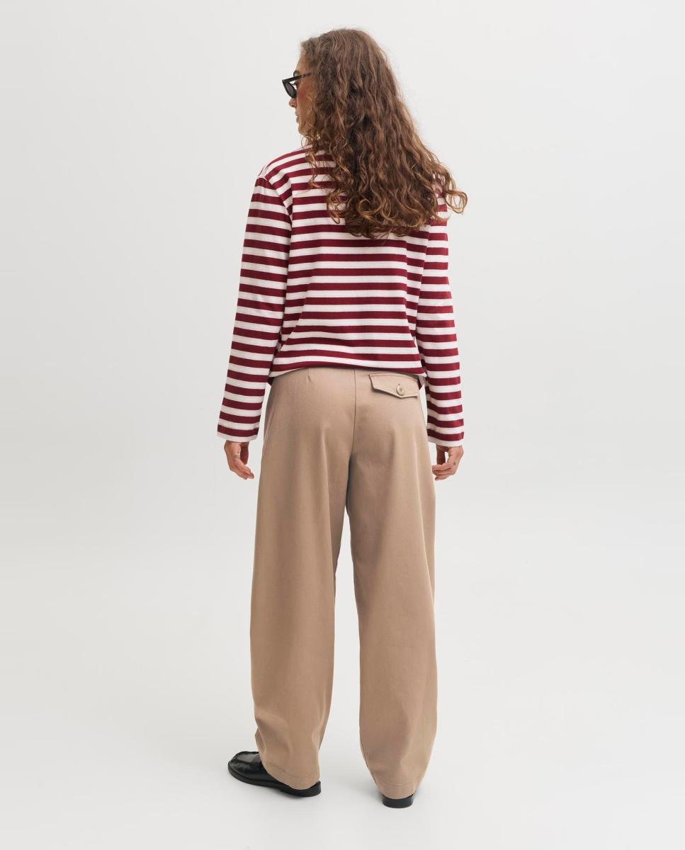 Imagen 3 de Pantalón de mujer - Jack & Jones - Verde pardo Verde pardo