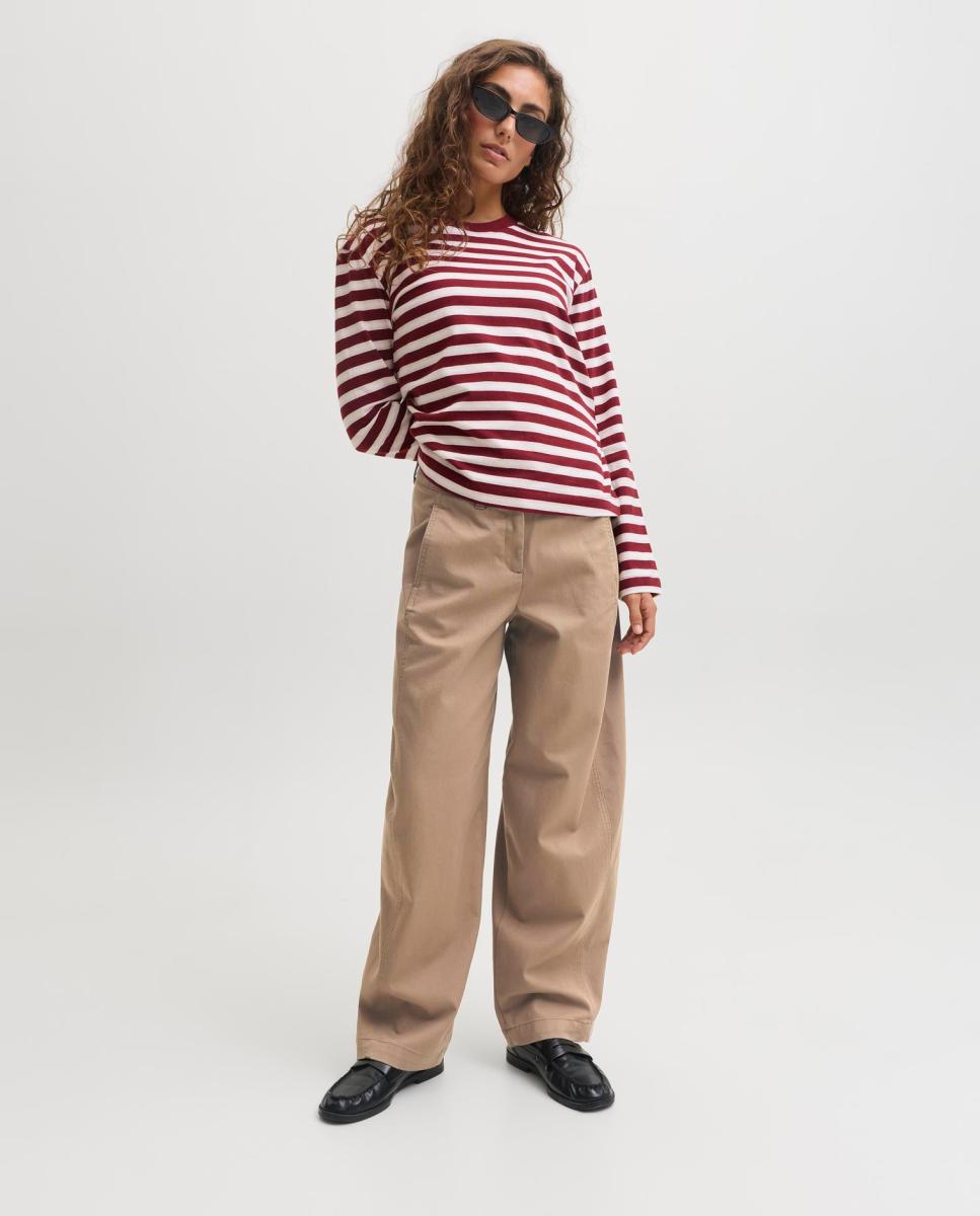 Imagen 5 de Pantalón de mujer - Jack & Jones - Verde pardo Verde pardo