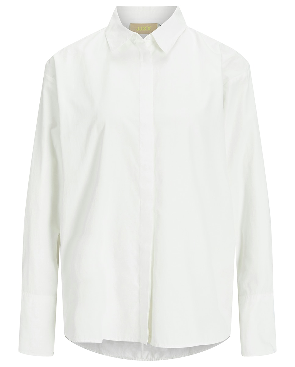 Camisa de popelín de mujer - Jack & Jones - Blanco Blanco-4