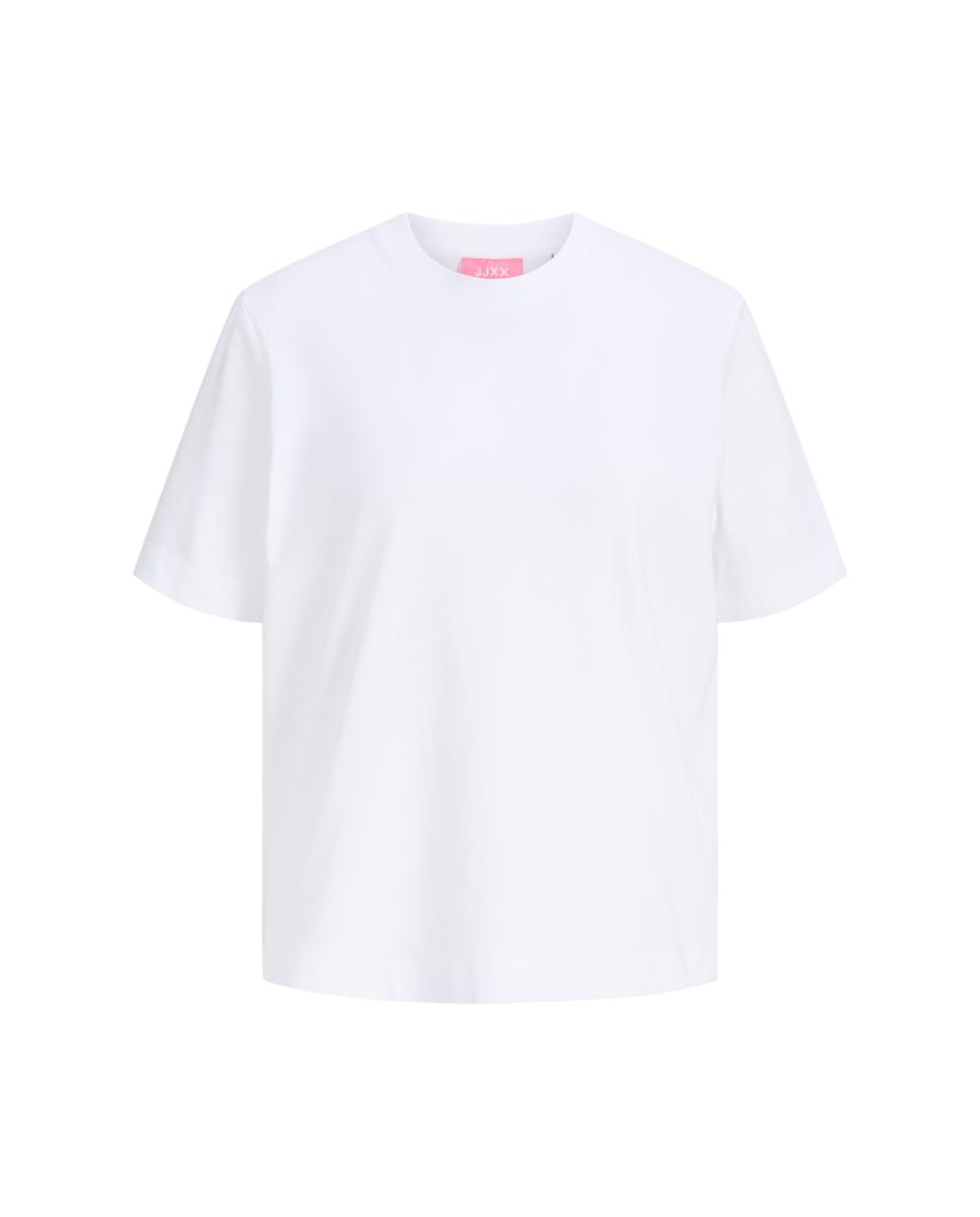 T-shirt de Manga Curta com Estampado Azul-5